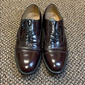 Johnston Murphy cordovan men’s dress shoes size 9d